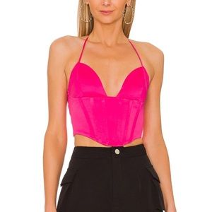 Revolve NBD Elora Top in Hot Pink